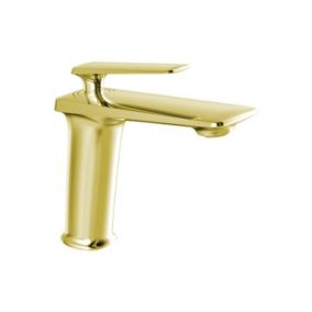 Bateria umywalkowa Mexen Purus złoty 16 cm 1 szt.