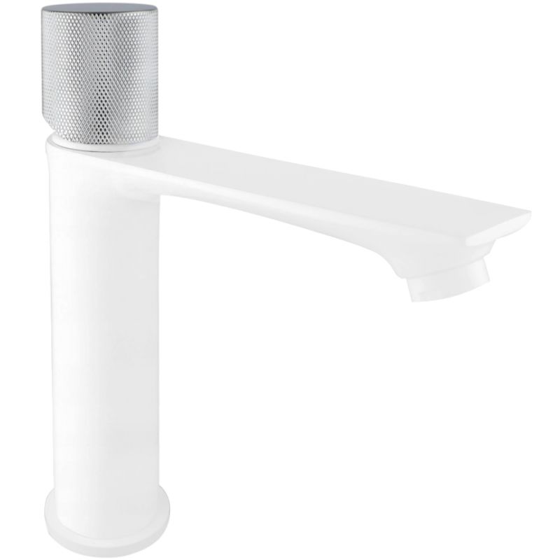Bateria umywalkowa Mexen Royo One biały/chrom 18,3 cm 1 szt.