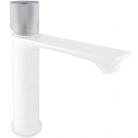 Bateria umywalkowa Mexen Royo One biały/chrom 18,3 cm 1 szt.