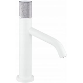 Bateria umywalkowa Mexen Rumba One biały/chrom 22 cm 1 szt.