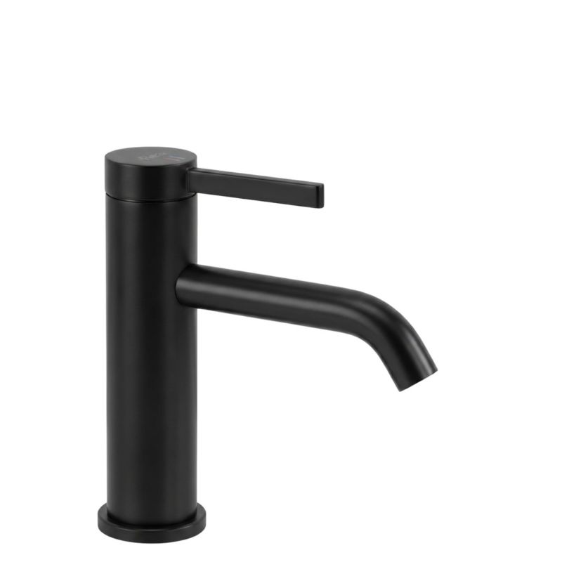 Bateria Umywalkowa Rea Rivo Niska Czarny, 10X5X16,5Cm, 1Szt
