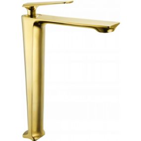 Bateria umywalkowa stojąca Mexen Ares złota 29 cm 1 szt.