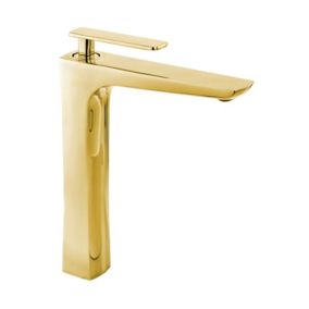 Bateria umywalkowa stojąca Mexen Indus złota 27 cm 1 szt.