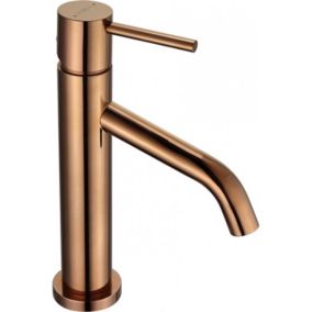 Bateria umywalkowa stojąca Mexen Rumba różowe złoto 22x9 cm 1 szt.