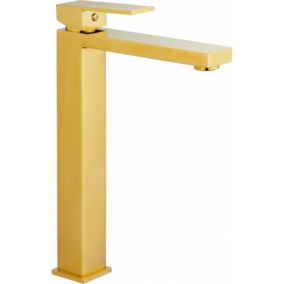 Bateria umywalkowa stojąca Mexen Uno złota 29,3 cm 1 szt.