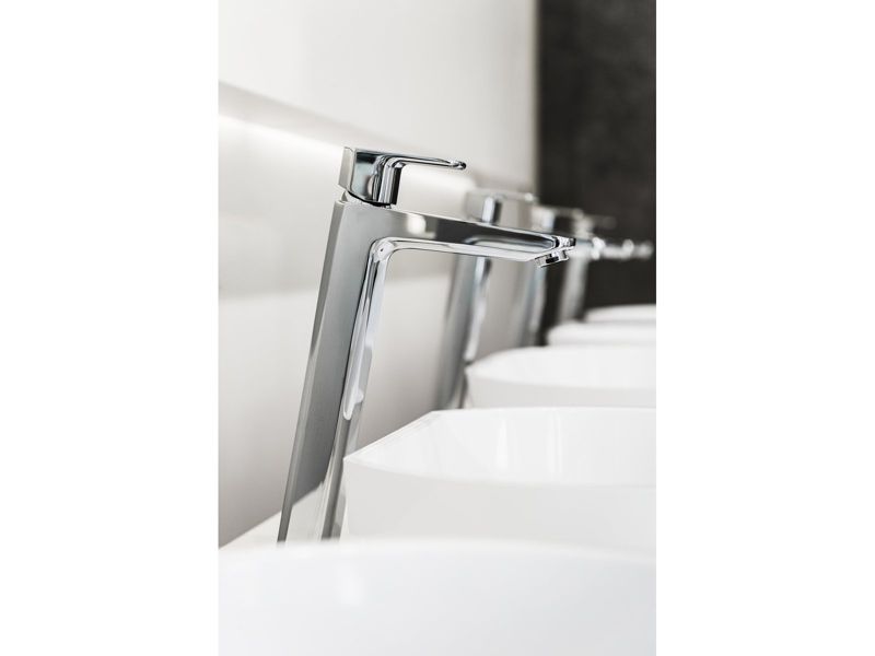 Bateria umywalkowa stojąca Ravak 10 TD 015.00 334 mm chrom bez korka 1 szt