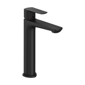 Bateria umywalkowa stojąca Ravak Life LF 014.20BL 240 mm bez korka czarna 1szt