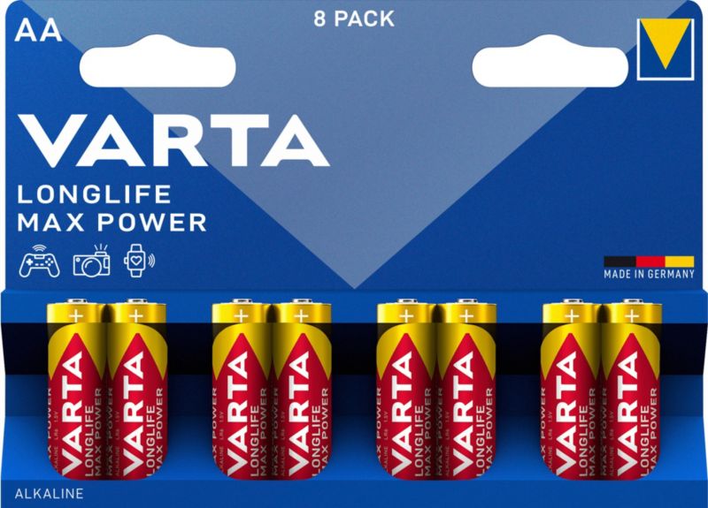Bateria Varta Longlife Max Tech Power AA 8 szt.
