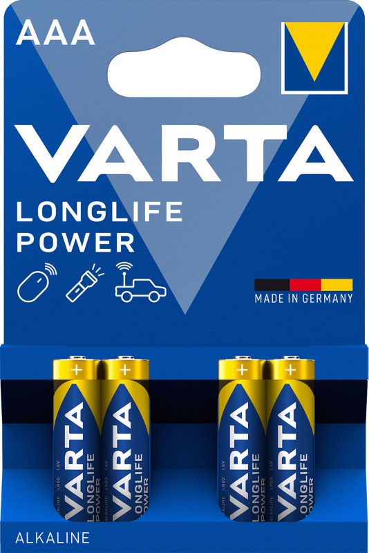 Bateria Varta Longlife Power AAA 4 szt.