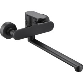 Bateria wannowa ścienna Mexen Milo czarna 33,6 cm 1 szt.