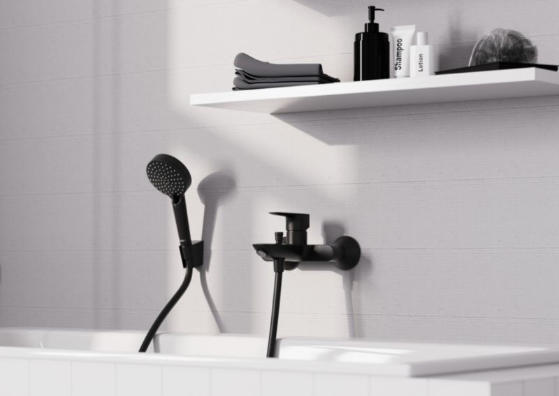 Bateria wannowa Hansgrohe MySport czarna