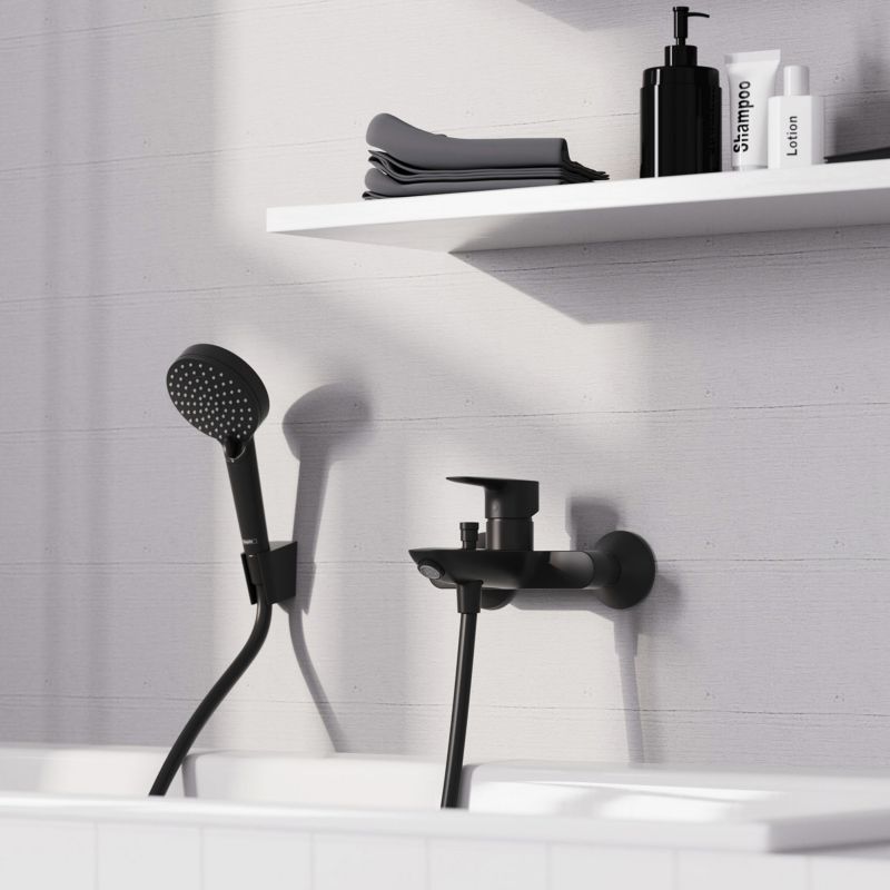 Bateria wannowa Hansgrohe MySport czarna