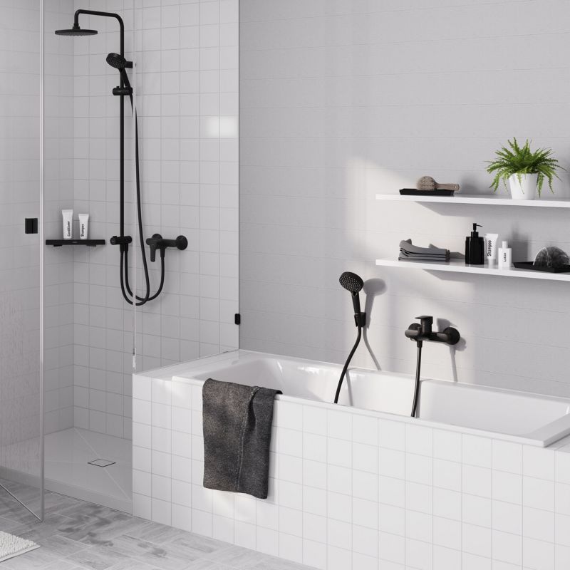 Bateria wannowa Hansgrohe MySport czarna