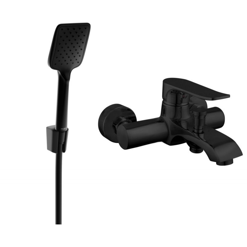 Bateria wannowa Mexen Pecos czarna 1 szt.