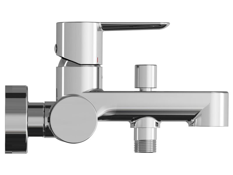 Vanová nástěnná baterie Ravak Puri PU 022.01 s přepojovačem, chrom 1 ks.