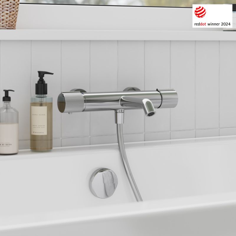 Bateria wannowa termostatyczna GoodHome Levanna chrom