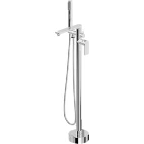 Bateria wannowa wolnostojąca Mexen Leda chrom 105 cm 1 szt.
