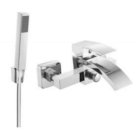 Bateria wannowa z zestawem prysznicowym Mexen Libra R77 chrom 1 kpl.