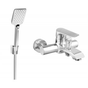 Bateria wannowa z zestawem prysznicowym Mexen Pecos chrom  7273R62-00 1 szt.