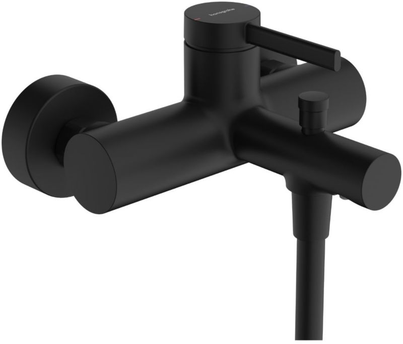 Bateria wannowo prysznicowa Hansgrohe Zesis S ścienna czarna matowa 1 szt.