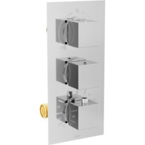 Bateria wannowo-prysznicowa Mexen Cube chrom 3 wyjścia 1 szt.
