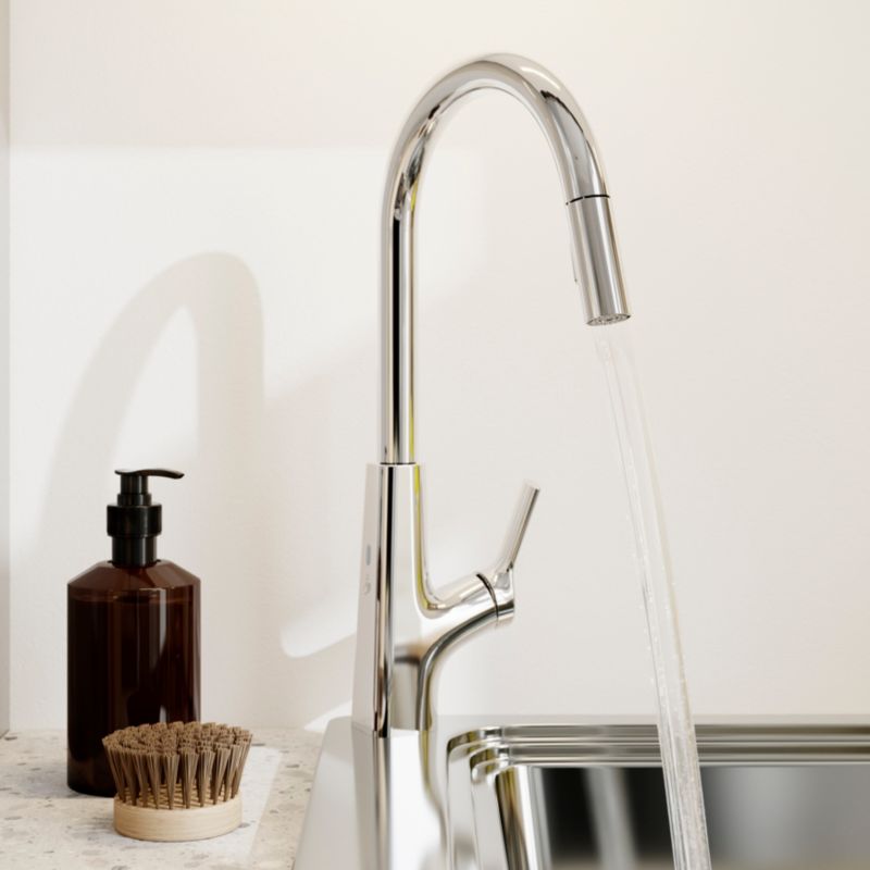 Bateria zlewozmywakowa GoodHome Guntur Sensor z wyciąganą wylewką