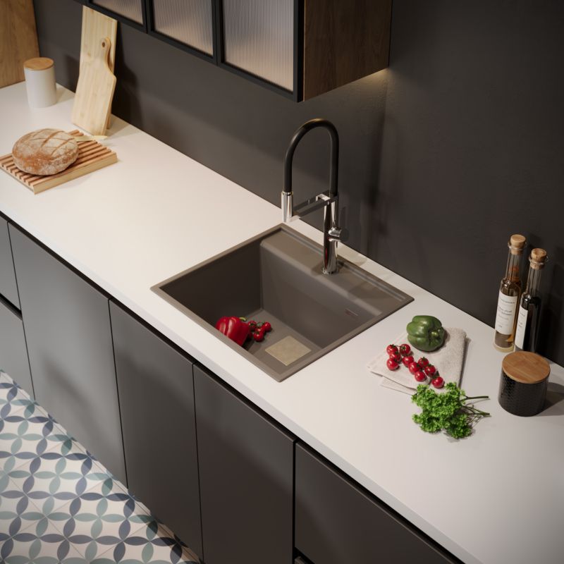 Bateria zlewozmywakowa GoodHome Horopito Sensor