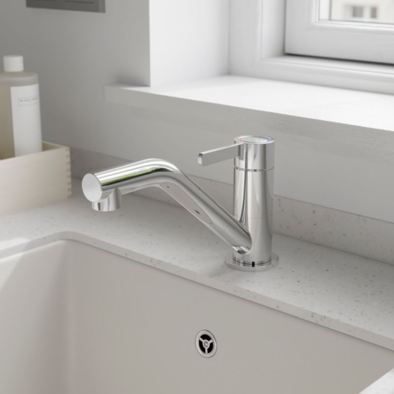 Bateria zlewozmywakowa GoodHome Kawa chrom