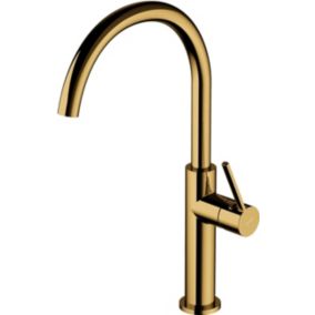 Bateria zlewozmywakowa Omnires Tiverton TR50GL złota