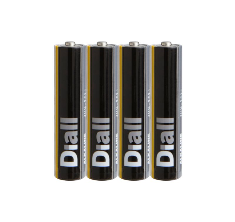 Baterie alkaliczne Diall AAA 4 szt.