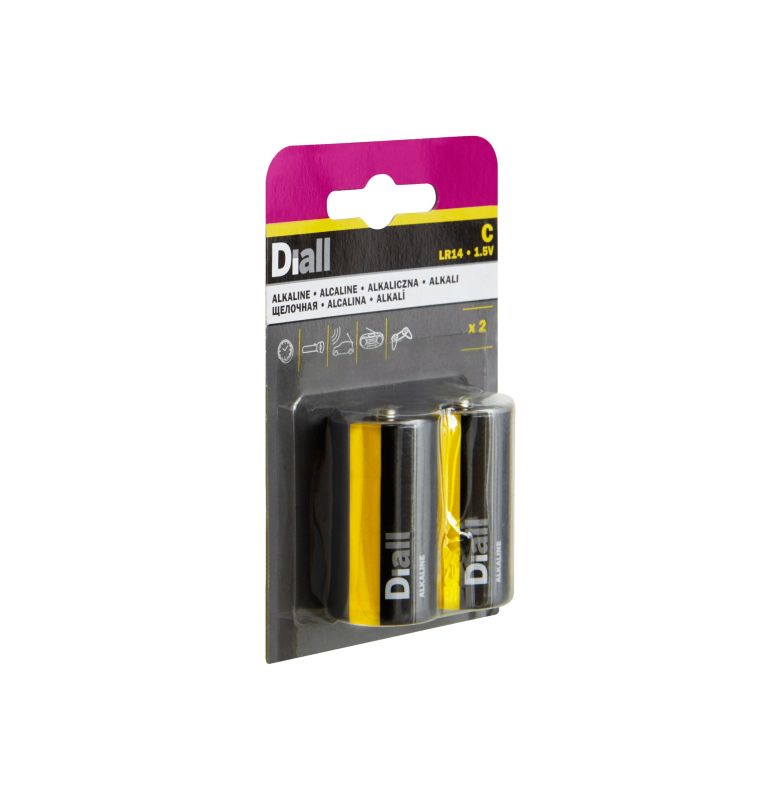 Baterie alkaliczne Diall C 2 szt.