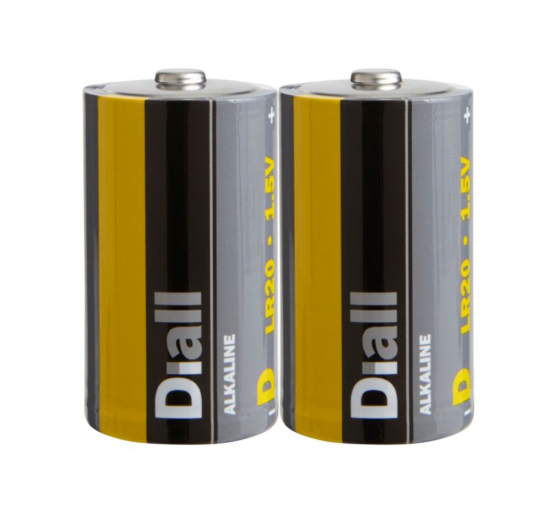 Baterie alkaliczne Diall D 2 szt.