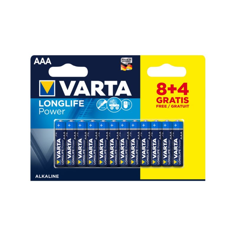 Baterie Varta High Energy 8 + 4 AAA