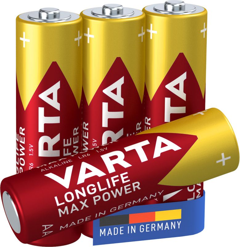 Baterie VARTA Longlife Max Power AA 4 szt.
