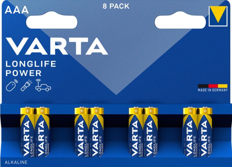 Baterie VARTA Longlife Power AAA 8 szt.