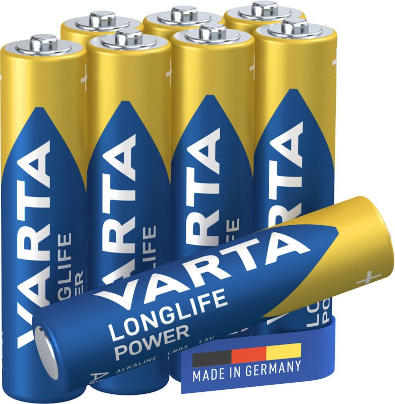 Baterie VARTA Longlife Power AAA 8 szt.