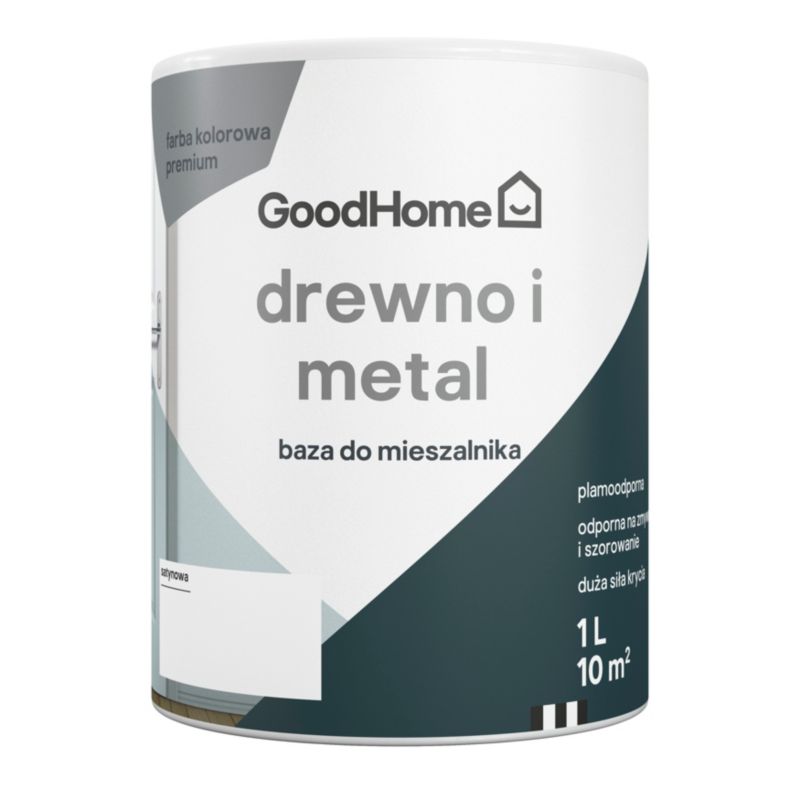 Baza drewno/metal GoodHome 1 l półpołysk BA