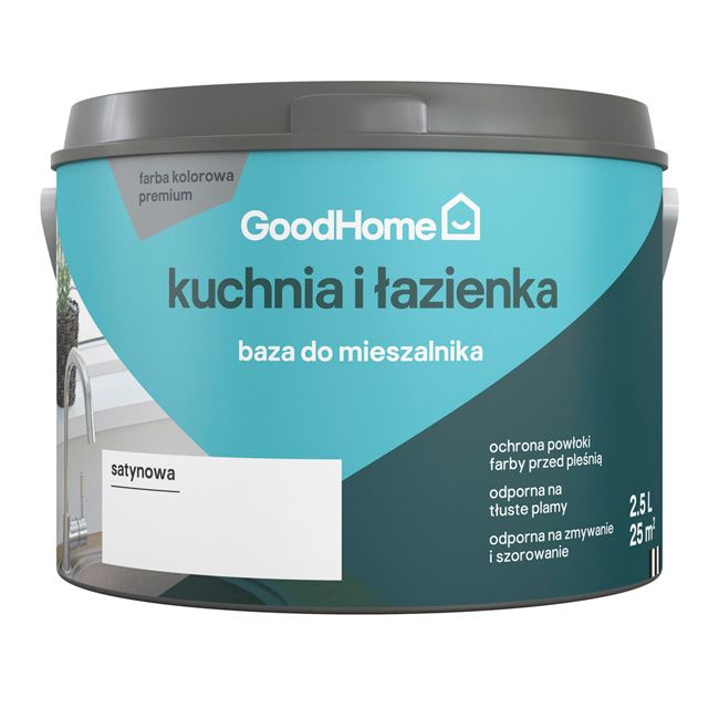 Baza GoodHome Kuchnia i Łazienka 2,5 l lekki połysk BA