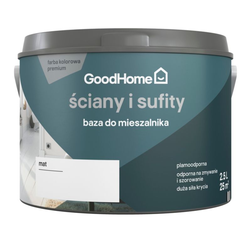 Baza GoodHome Premium Ściany i Sufity 2,5 l mat BB