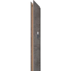 Baza ościeżnicy regulowana 100-140 mm lewa ciemny beton