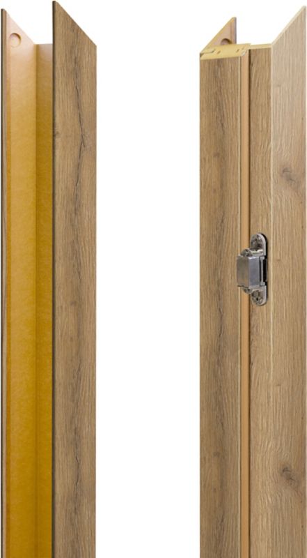 Baza ościeżnicy regulowana 115 - 135 mm prawa do drzwi bezprzylgowych dąb grandson