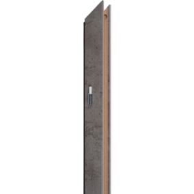 Baza ościeżnicy regulowana 180-220 mm prawa beton ciemny