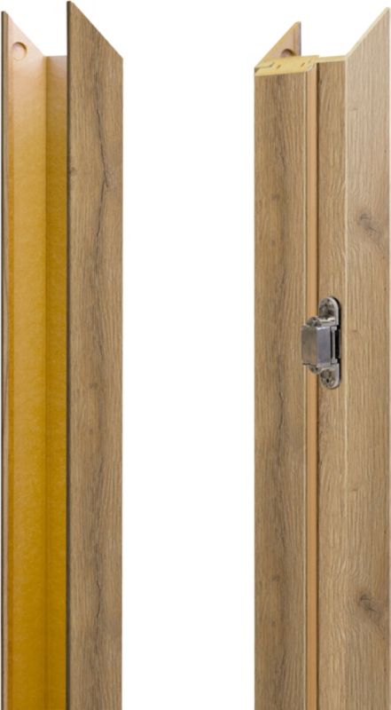 Baza ościeżnicy regulowana 195 - 215 mm prawa do drzwi bezprzylgowych dąb grandson