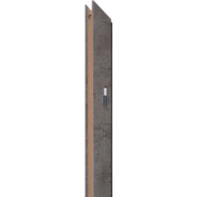 Baza ościeżnicy regulowana 220-260 mm lewa beton ciemny