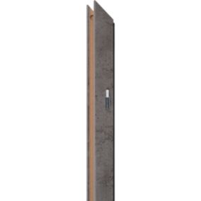 Baza ościeżnicy regulowana 80-100 mm lewa ciemny beton