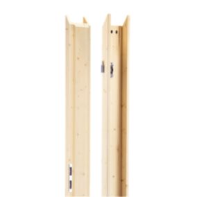 Baza ościeżnicy regulowana Radex 120-140 mm prawa świerk