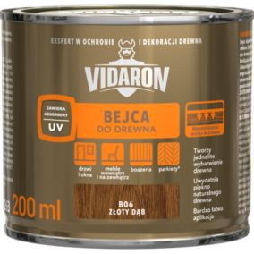 Bejca do drewna Vidaron złoty dąb 0,2 l
