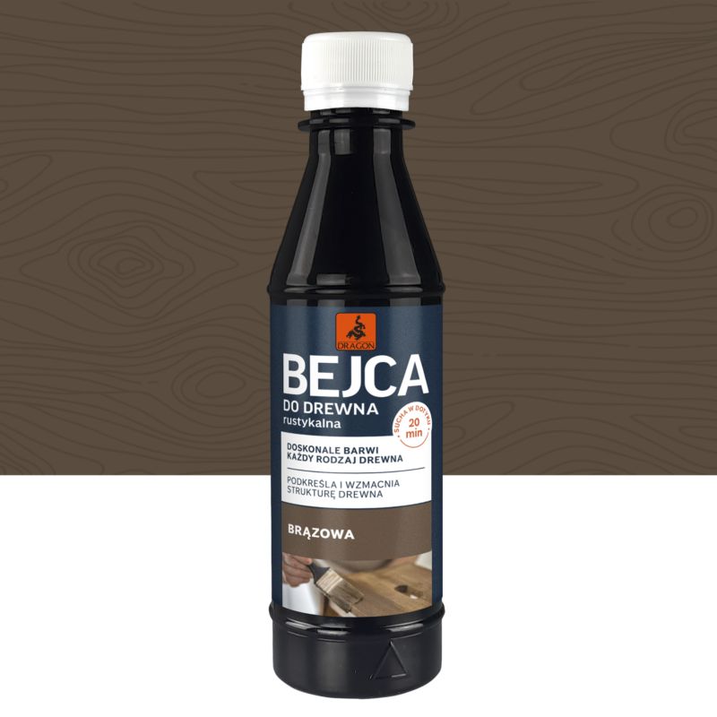 Bejca rustykalna Dragon Brąz 200ml