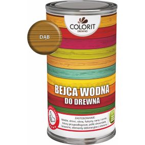 Bejca wodna Colorit Drewno dąb 0,5 l