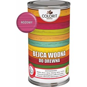 Bejca wodna Colorit Drewno różowa 0,5 l